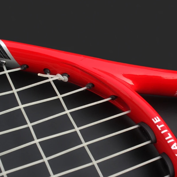 1 ST Professionell tennisracket med väska strängar Raqueta Padel Squash Aluminiumlegering Tennisracket Paddelracket Tenis Raketi YELLOW