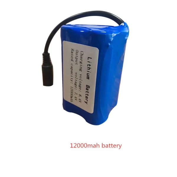 2011-5 H18 C18 Fjärrkontroll Fiskebete Båt Reservdelar 7,4V 6000mAh/12000mAh Batteri/Motor/Laddare/3-till-1 kabeltillbehör 1 PCS 6000mAh