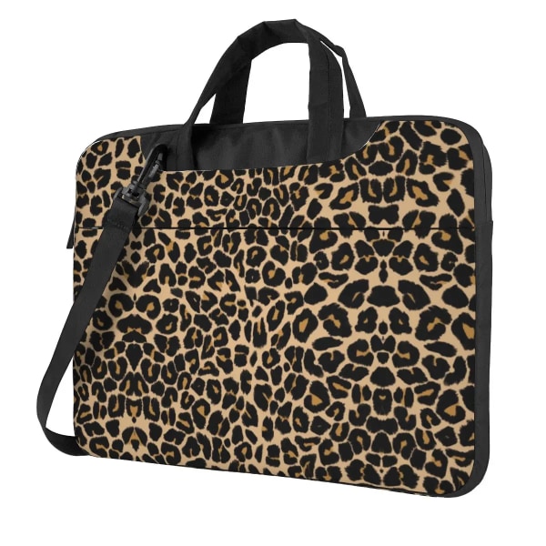 Laptop Sleeve Bag Leopard Notebook Pouch Print Animal Fashion 13 14 15 Funny Portable Computer Pouch För Macbook Air Pro As Picture 14inch