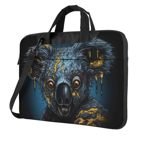 Koala Laptopväska Zombie Porträtt För Macbook Air Pro HP Huawei 13 14 15 15.6 Fodral Snyggt vattentätt case As Picture 15.6inch