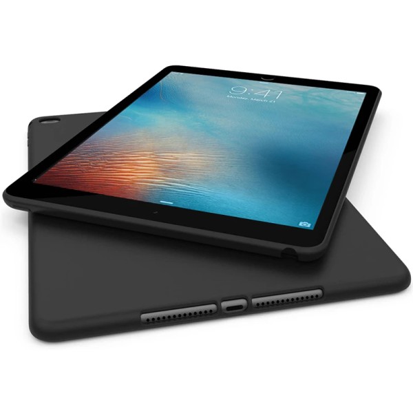 Case för Apple iPad Pro 9.7 2016 A1673 A1674 A1675 Stötsäker Funda Soft Silicone Black Shell iPad Pro 9.7 2016