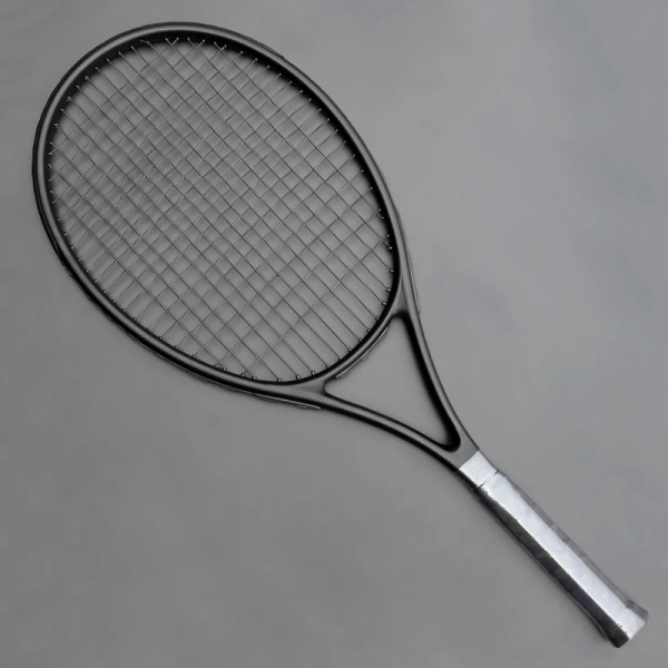 40-55 pund ultralätt svart tennisracket Carbon Raqueta Tenis Padel Racket Stringing 4 3/8 Racchetta tennisracket WHITE