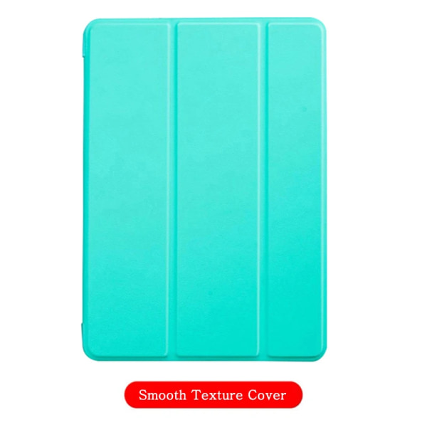 Case för Apple iPad Air Pro Mini 2 3 4 5 6 7 8 9 10 9,7 10,2 10,9 11 7,9 6:e 7:e 8:e 9:e 10:e generationens Flip Smart Cover Mint Green iPad 2th 9.7 2011