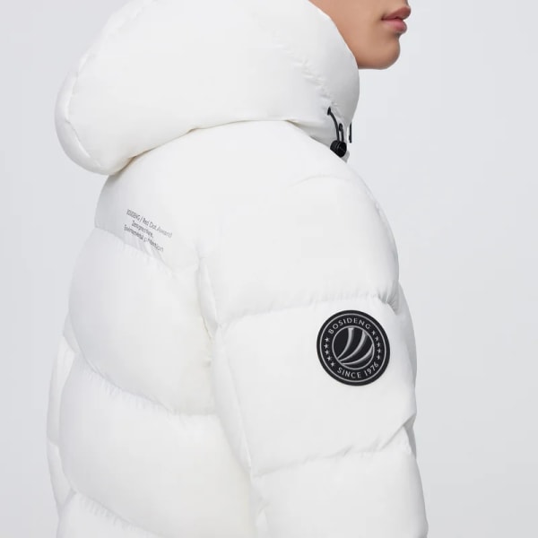 2022 New RedDot Award Miljöskydd kvinnor och män jacka vinterdunjacka Hooded Short Down Jacket 4445 L170