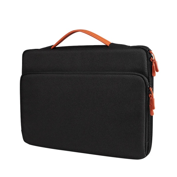 Laptopväska för MacBook 2023 Air 15 A2941 Case M2 Pro 13 14 16 tum Stötsäker och vattentät tyghandväska för MacBook M1 Air Black M1 M2 Pro 13 A2338