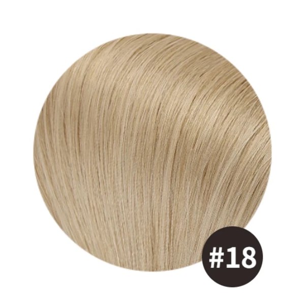 Äkta människohår Inslag rakt hår Bunt European Remy Natural Human Hair Extension 100g Kan väva lockigt hår 18 16Inches