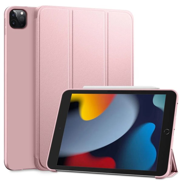 Case för Apple iPad 9.7 10.2 10.9 5:e 6:e 7:e 8:e 9:e 10:e generationen 2018 2019 2020 2021 2022 Magnetic Flip Smart Cover iPad 6th 9.7 2018 Pink Soft Shell