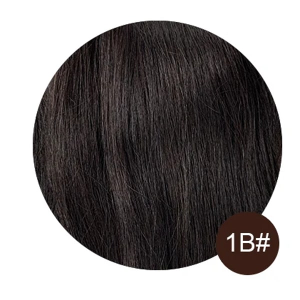 Äkta människohår Inslag rakt hår buntar European Remy Natural Human Hair Extension 100g Can Curly Real Human Hair Extensions 1B 18inches