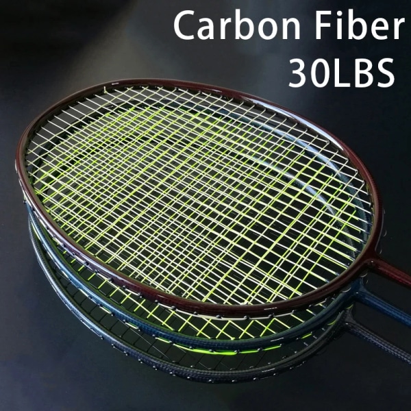 Carbon Fiber Woven 4U G5 Professionell Ultralätt Badmintonracket Strung Strings Bag Racquet 30LBS Racquet Speed ​​Raket Sport Blue