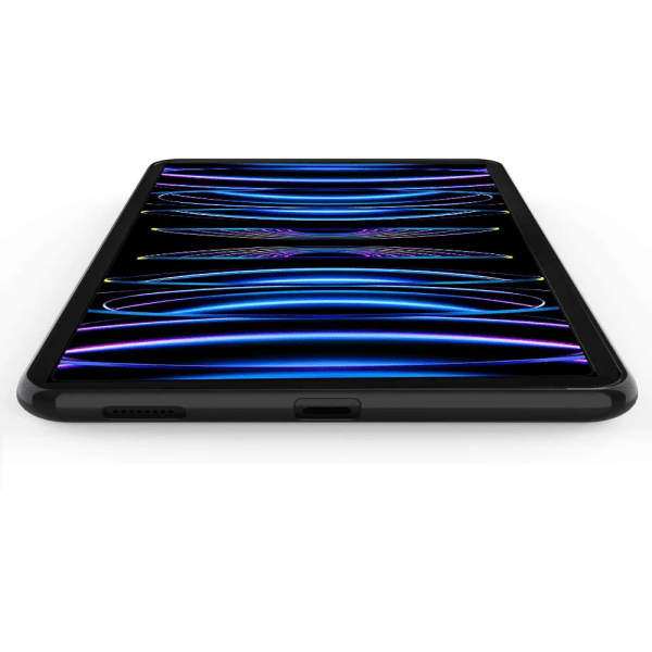 Case för Apple iPad Pro 11 12.9 2018 2020 2021 2022 2:e 3:e 4:e 5:e 6:e generationens flexibelt mjukt silikonsvart skal iPad Pro 11 2018