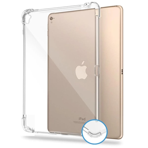 7,9'' Full Protective Coque för iPad mini 1 2 3 mini 4th 5th 2019 Case Klar TPU Stötsäker för iPad mini 1 2 3 4 5th 2019 Cover 7.9in iP mini 123 Red- Black