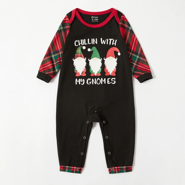 Familjematchande kläder Julpyjamasset Bror Syster Husdjur Syskon för barn Kläder Baby Romper (Flamsäker) Multi-color Kids 3-4 Years