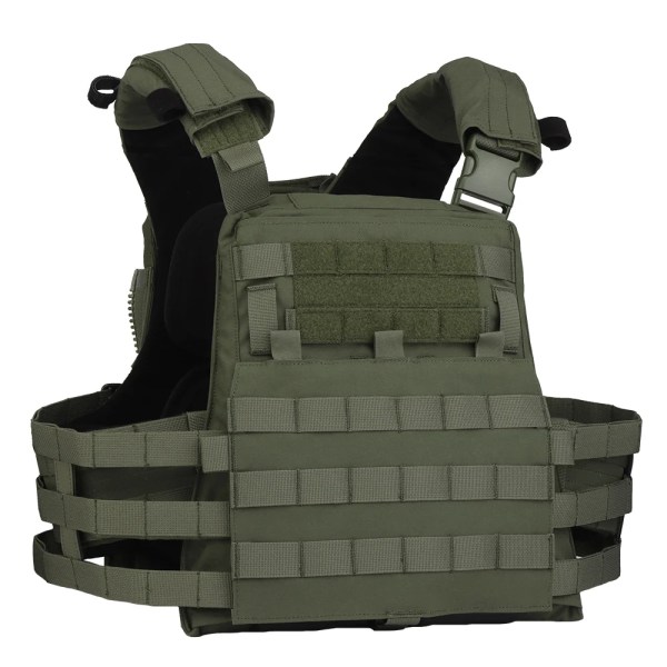 AVS MBAV Taktisk Väst Jakt Militär Airsoft MOLLE Väst Snabbkoppling / Fast Dual Mode Plate Carrier Kamouflageväst VE-71 RG