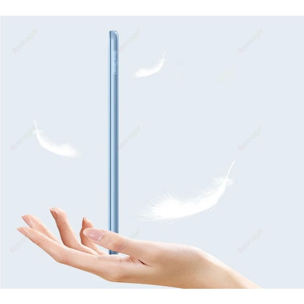 Trifold Tablet Fodral för Xiaomi Redmi Pad SE 11 2023 för Xiaomi Mi Pad 5 /MiPad 5 Pro 11 tum 5G Xiaomi Pad 6/6 Pro Flip Case Xiaomi Pad 6 11inch Light Blue