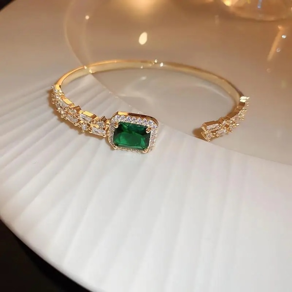 Nytt koreanskt utsökt enkelt blad öppet armband Elegant modefjäril sött armband kvinnor smycken 8