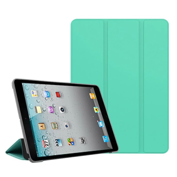 Case för IPad 2 3 4 9,7 tums PU- case Stativ Smart Cover För iPad2 iPad3 iPad4 Auto Sleep Wake Protective Funda iPad 2 3 4 Mint Green