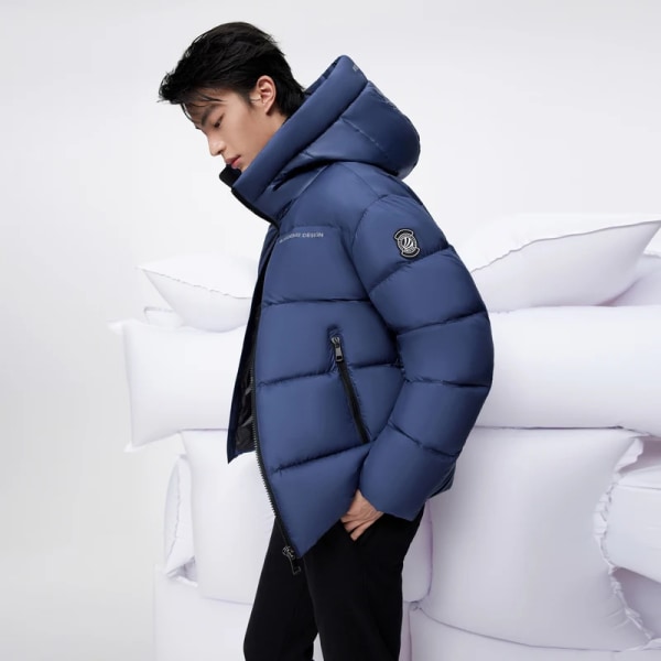 HERR VINTER PUFFER JACKA VATTENTÄT HUSJACKA WARM COAT B20143103 5618 5XL205