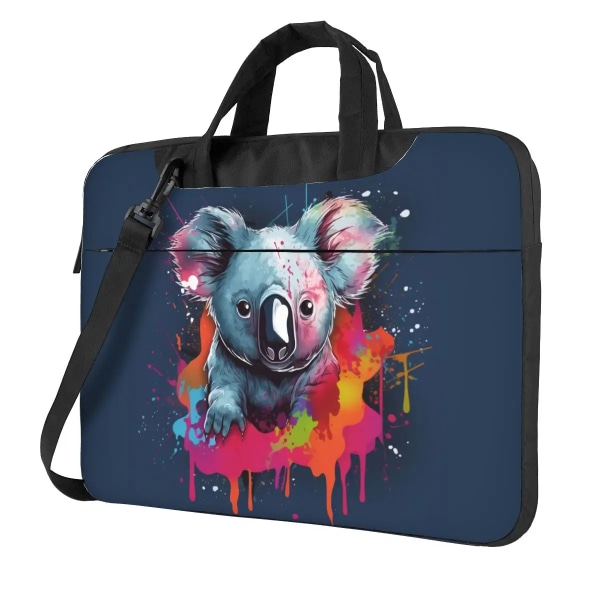 Koala Laptopväska Psychadelic Grafitti För Macbook Air Pro Lenovo 13 14 15 15.6 Case Kawaii Waterproof Pouch As Picture 14inch