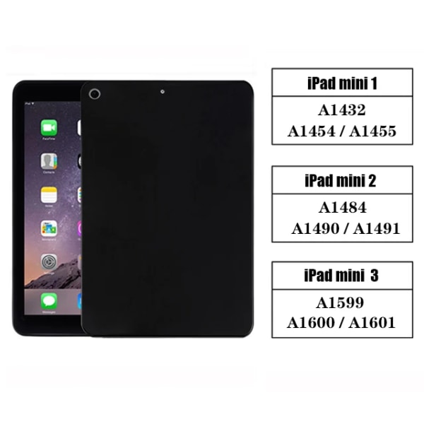 Case för Apple iPad Air Mini Pro 1 2 3 4 5 9,7 10,2 10,5 10,9 11 7:e 8:e 9:e 10:e generationens flexibelt mjukt cover iPad Mini 1 2 3