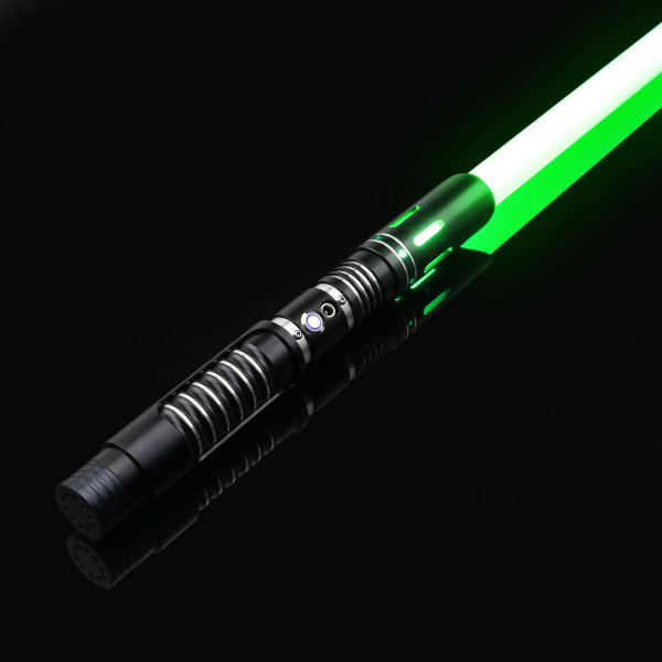 Lightsaber Neo Pixel SNV4 Smoothswing metallfäste med tungt duellblad FOC Force Blaster Cosplay Toys Lasersvärd E15-A Black SNV4 With SDcard