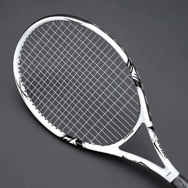 Professionell teknisk typ kol aluminiumlegering tennisracket Raqueta tennisracket Racchetta tennisracket tennisracket Upgraded Black