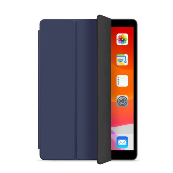 Case för Apple iPad Air 2 9.7 2014 Air2 A1566 A1567 Trifold Magnetic PU Läder Flip Coque Auto Wake & Sleep Smart Cover Royal Blue iPad Air 2 2014