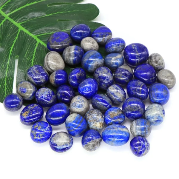 Naturlig Lapis Lazuli Healing Crystal Tumbled Grus Sten Energi Ädelsten Exemplar Mineraler Rock Garden Akvarium Heminredning 500g