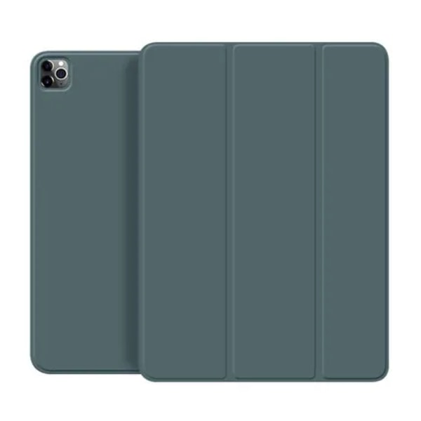 Smart Cover för iPad Pro11 Case 2022 2021 2020 iPad 10th Air5 4 ipad pro11 2018 M1 M2 Gen Cover för iPad 9 8 7th Gen 10.2 Dark green 2020 iPad Air 4 10.9