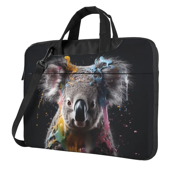 Koala Laptopväska Liquid Splash Explosion Stötsäker för Macbook Air Pro Xiaomi Sleeve Case 13 14 15 15.6 Affärsportföljer As Picture 13inch