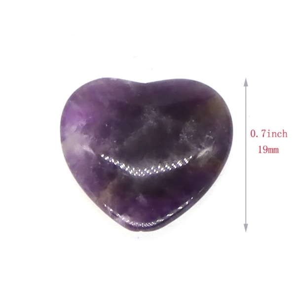 14 st/ set Sten presentförpackning Naturlig ädelsten Kristall Reiki Healing Quartz 7 Chakra Energi Mineral Hem Feng Shui Dekoration Hantverk Tumbled Stone 10 Set