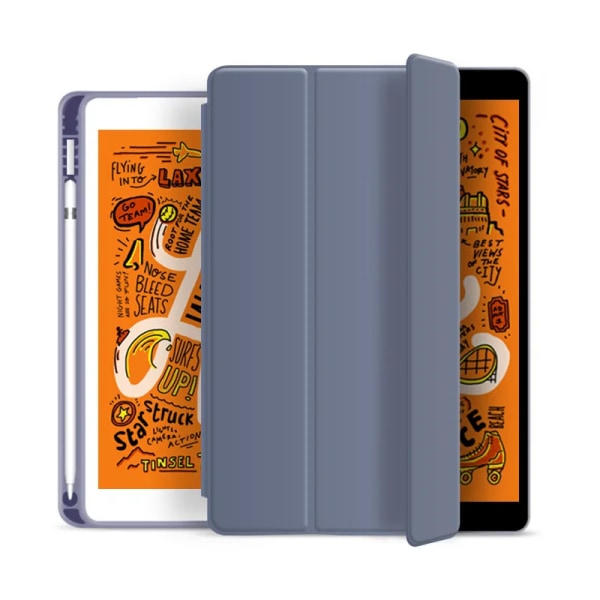 för ipad 10:e generationens funda- case iPad pro11 case för iPad Air 2 Air 4 iPad Air 5 10.9 3 Wake up case Ipad 10.2 Pro 10.5 9.7 Mini 5 4 Lavender Purple ipad 9.7 6th 5th