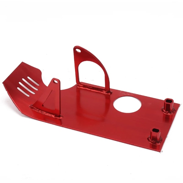 För Honda XR50 CRF50 Pit Dirt Bike 50cc 70cc 90cc 110cc 125cc 140cc Lifan Motorcykel Aluminium Case Skid Plate Red