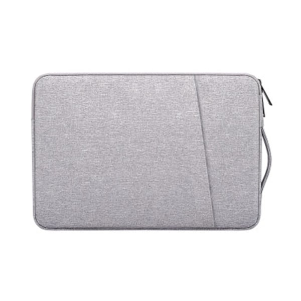 Laptop Sleeve Handväska Case för Macbook Pro Air 13.3 14 15 15.6 15.4 16 tum Vattentätt Notebook Cover för Lenovo ASUS Huawei Bag Light Grey 12.5 inch(32x22x2cm)
