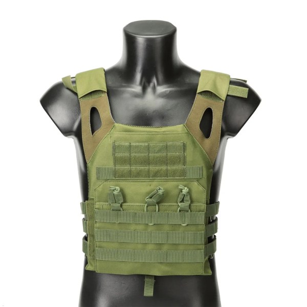 Taktisk väst Body Armor Jumper Plate Carrier Paintball Militär Ammo Magazine Airsoft Kläder Jaktväst Green