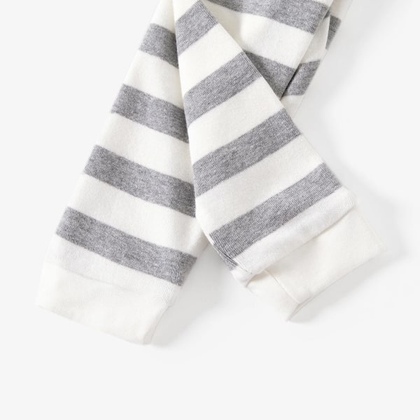 Julfamiljsmatchande hatt och print bomull långärmad Naia Pyjamasset (flammsäker) WARMGREY MenM