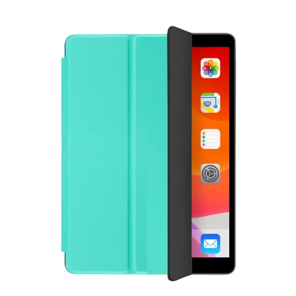 Case för Apple iPad Air 3 10.5 2019 Air3 2019 A2123 Trifold Magnetic PU Läder Flip Coque Auto Wake & Sleep Smart Cover iPad Air 3 2019 Mint Green