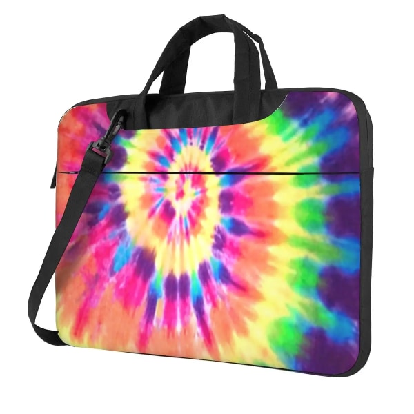 Färgglad Tie Dye Laptopväska Print för Macbook Air Pro Acer Dell 13 14 15 15,6 Case Kawaii Stötsäker påse 10 13"