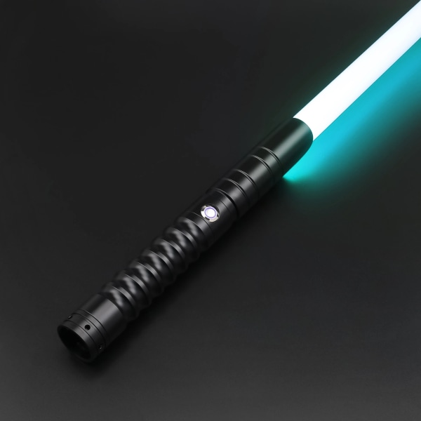 Uppgradera Smooth Swing Tung Duellering Ljussabel Metal Hilt Färger Ändra Blaster Jedi Laser Sword Cosplay Leksaker TSK-E01blacks Premium RGB