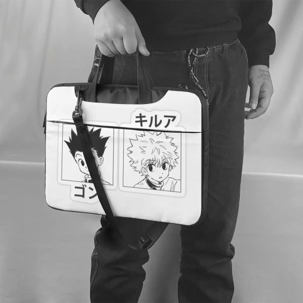Killua Gon Best Friends Laptopväska HXH Anime För Macbook Air Pro Acer Dell Case Mode Vattentät 13 14 15 15,6 Fodral 1 14"