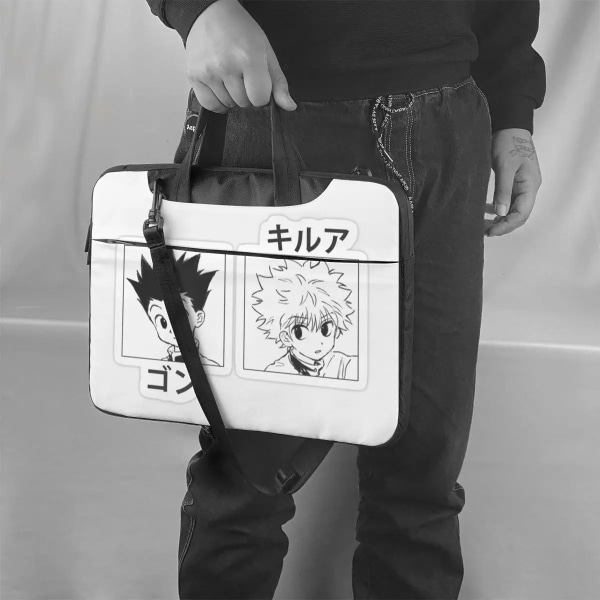 Killua Gon Best Friends Laptopväska HXH Anime För Macbook Air Pro Acer Dell Case Mode Vattentät 13 14 15 15,6 Fodral 2 15.6 inch