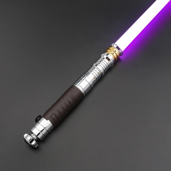 Lightsaber SNV4 Proffie 2.2 SD-kort Smooth Swing Metallhandtag med Neo Pixel Blade Blaster Force Cosplay Toy Gift-RVS RVS-92cm blade SN V4 with SDcard