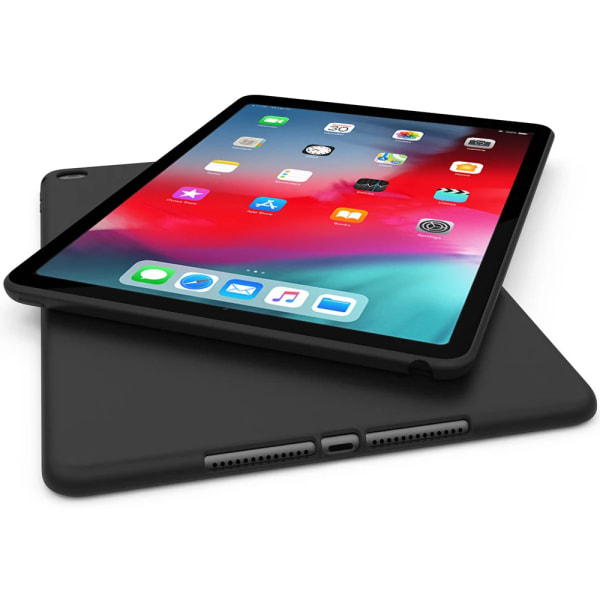 Stötsäkert case för Apple iPad Pro 12.9 2018 2020 2021 2022 12.9'' Flexibelt mjukt silikon svart skal cover iPad Pro 12.9 2020 Case and Film