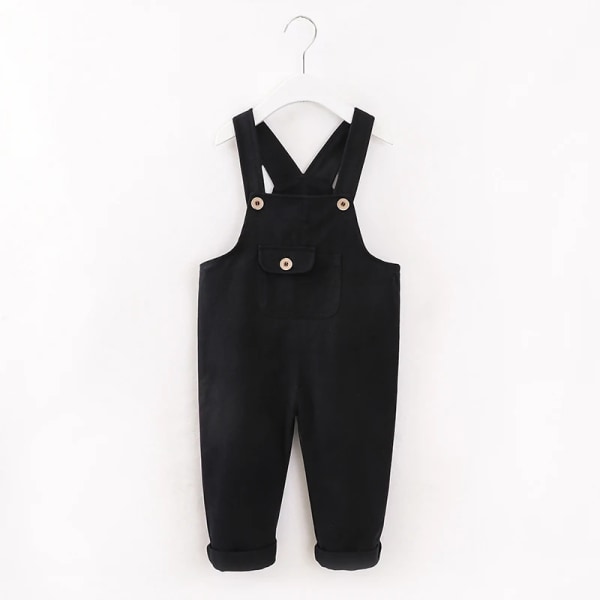 Snygga rejäla overaller för baby / toddler Black 3-4Years