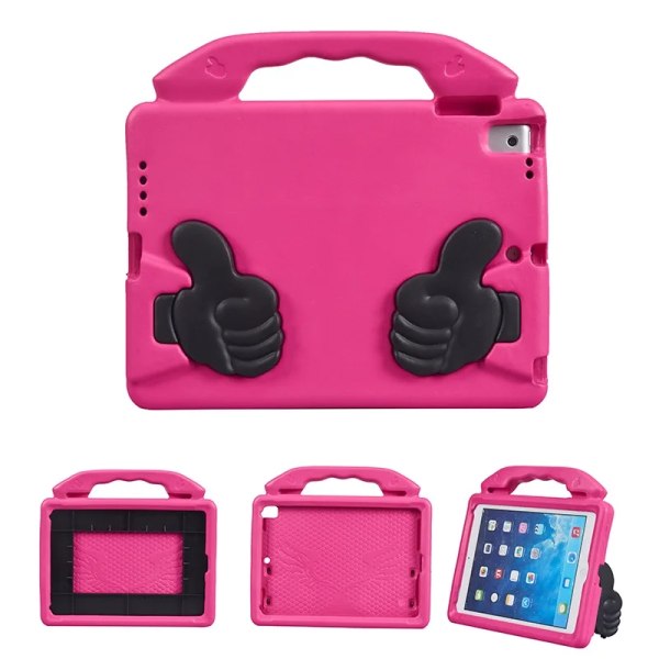 Case för ipad 5th Gen 2017 9,7" EVA case cover för ipad Air 1/2 / Pro 9,7 för ipad 6th Gen 9,7 tum 2018 ipad 6th A1893 A1954 Pink