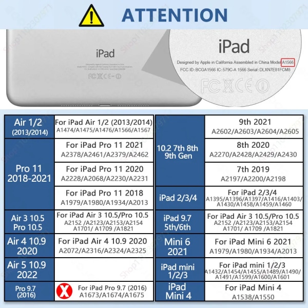 Med pennhållare Case iPad Air 5th Generation 2022 Case / iPad Air 4th Case 10,9 case för iPad Air 5th Air 4th Gen Pink Pro 11in 2nd 3rd 4th