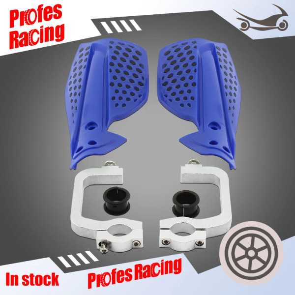 Motorcykel 22mm 28mm Handskydd 7 Färger Handguard Protector För KTM SX EXC XCW SMR Dirt Bike Styre Hanguards 1 Par Blue