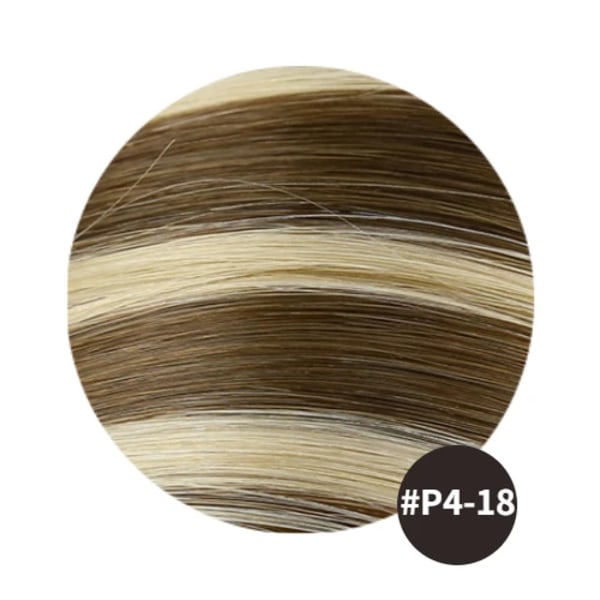 Äkta människohår Inslag rakt hår Bunt European Remy Natural Human Hair Extension 100g Kan väva lockigt hår P4-18 22inches