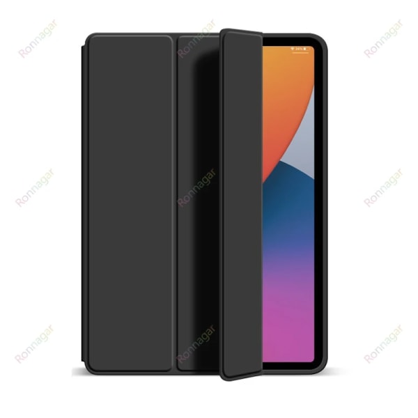 Trifold Tablet Fodral för Xiaomi Redmi Pad SE 11 2023 för Xiaomi Mi Pad 5 /MiPad 5 Pro 11 tum 5G Xiaomi Pad 6/6 Pro Flip Case Xiaomi Pad 6 Pro Black