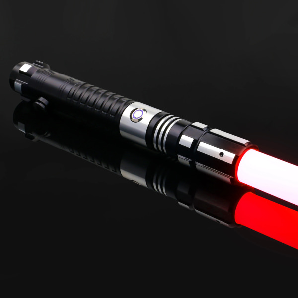 Lightsaber Neo Pixel SNV4 Smoothswing metallfäste med tungt duellblad FOC Force Blaster Cosplay Toys Lasersvärd E21 Silver SNV4 With SDcard