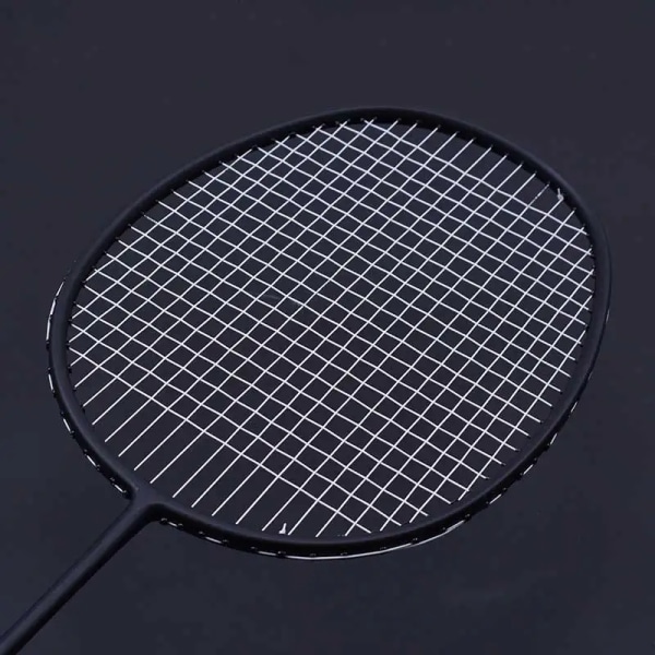 Ultralätt Strung 7U 67g Professionell Carbon Badminton Racket Bag String Lättviktsracket 22-30 lbs Z Speed ​​Force White line